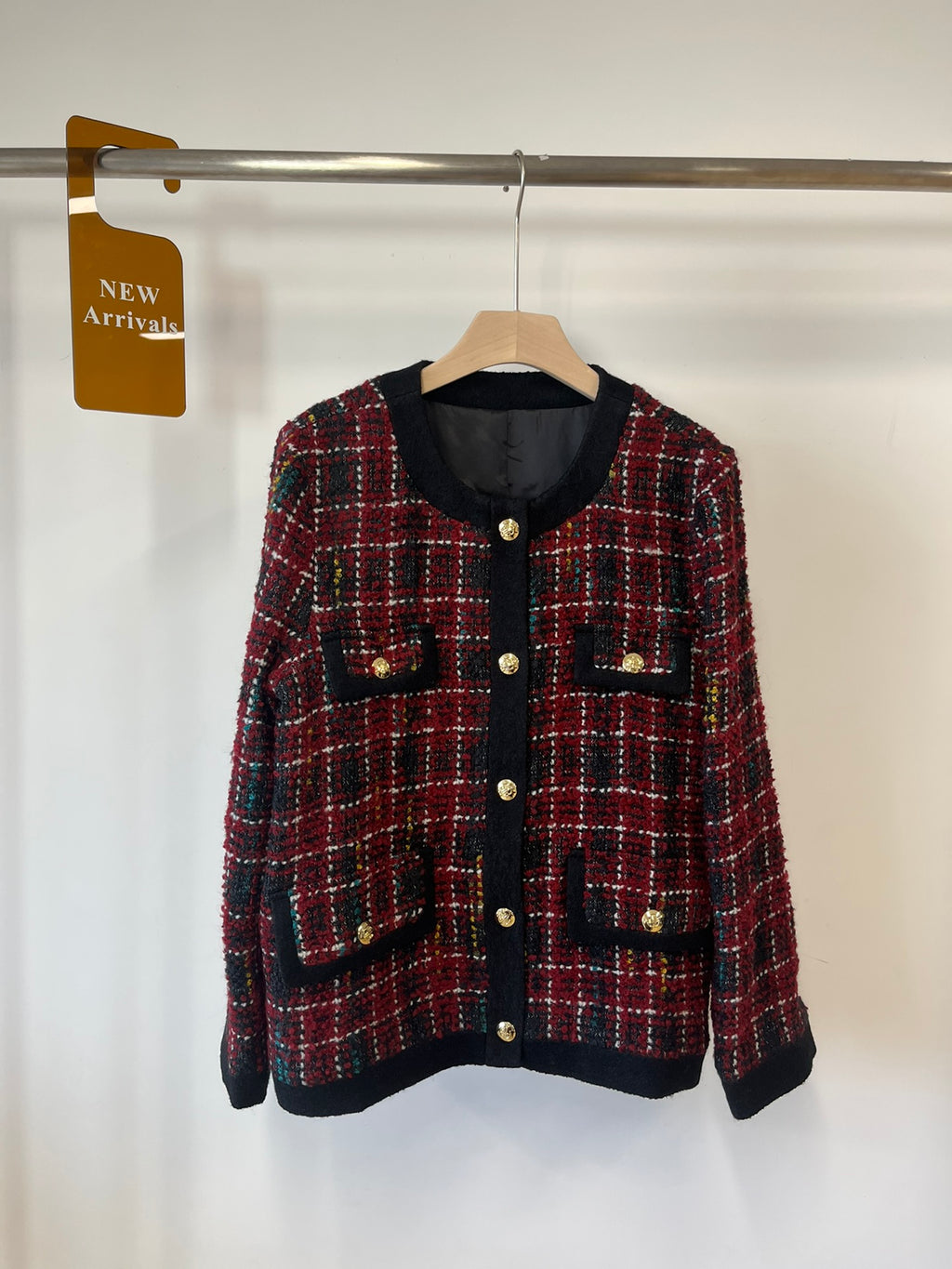 Tweed Check Jacket!