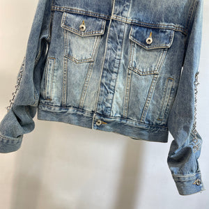 Short denim jacket