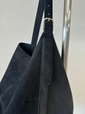 Large-capacity suede tote bag!